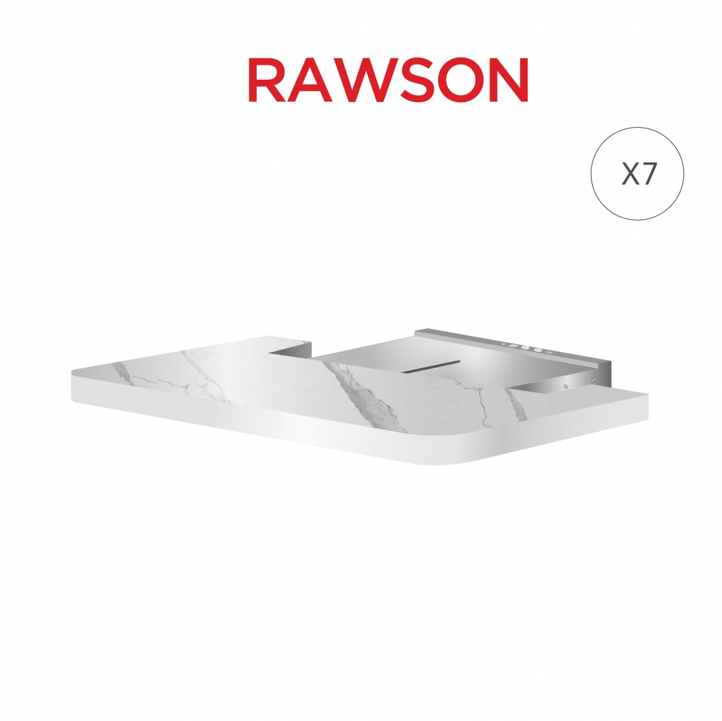 RAWSON│X7│雷射電視專用 智能智慧電動伸縮平台│白
