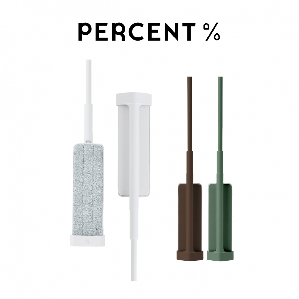 PERCENT 百潔│QUICK MOP 免手洗高效平板拖把