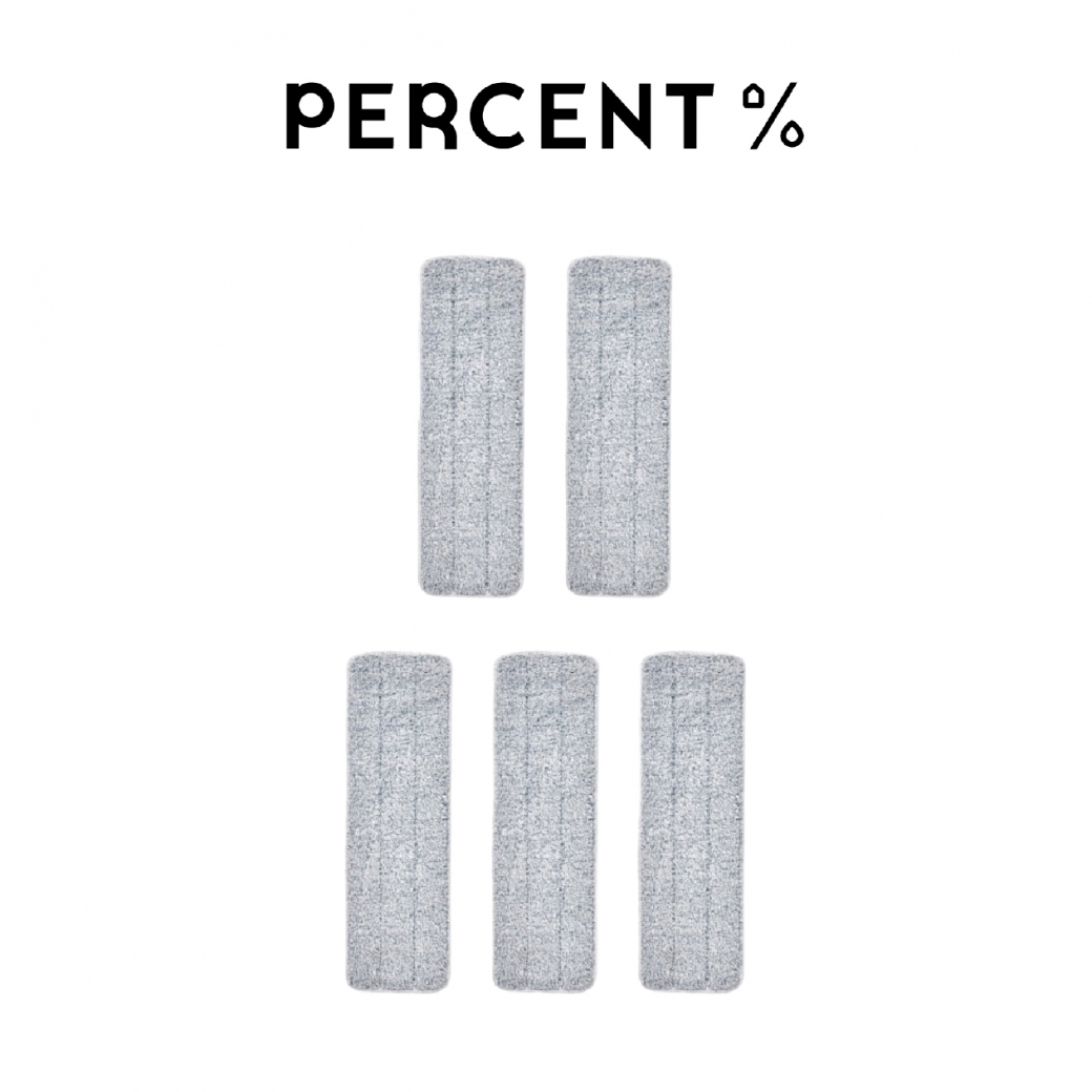 PERCENT 百潔│QUICK MOP 替換拖布5入組