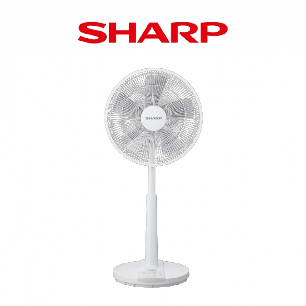 SHARP夏普 PJ-V14A-W 14吋DC直流馬達伸縮立扇