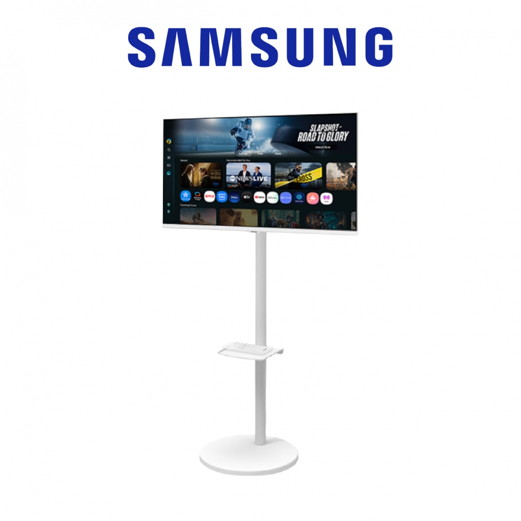 SAMSUNG LS32FM703UCXZW 4K 移動式 32吋智慧聯網螢幕組