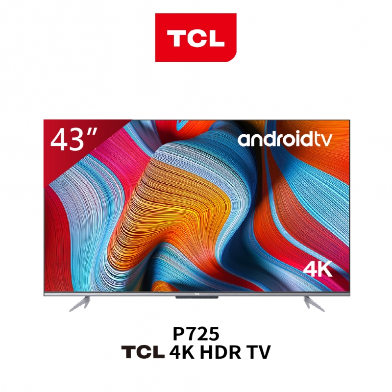 TCL 43P725 4K智慧連網液晶顯示器 