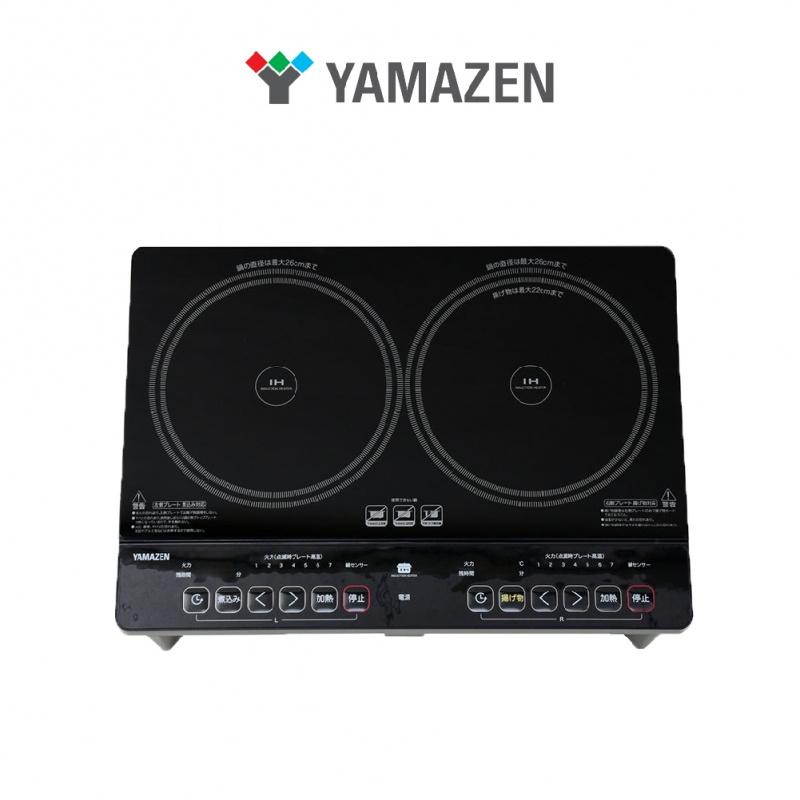 YAMAZEN YES-WL1456TW IH雙口電磁爐