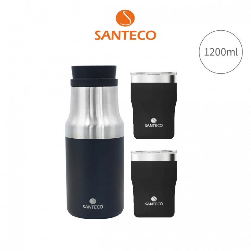 SANTECO MOLLE&NORA保溫瓶 1200ml 三件組