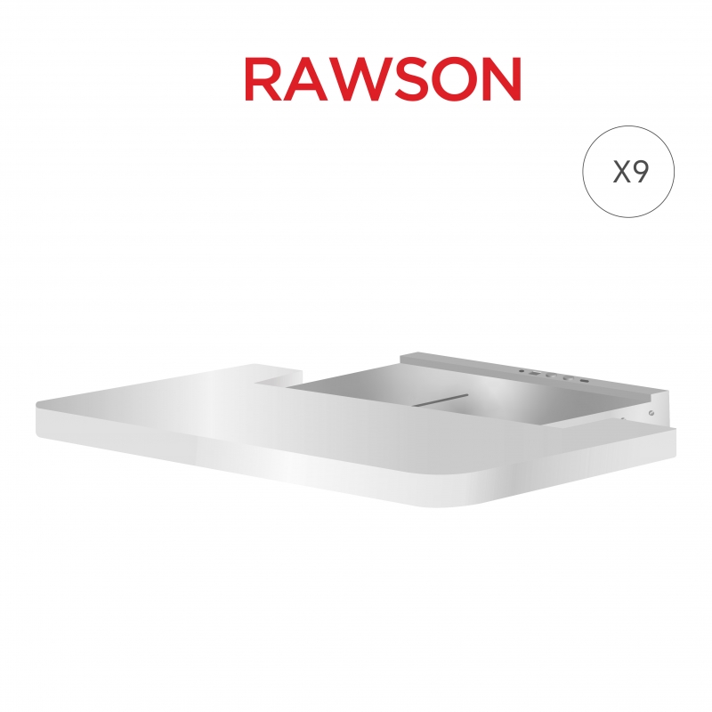 RAWSON│X9│大尺寸雷射電視專用 智能智慧電動伸縮平台│白