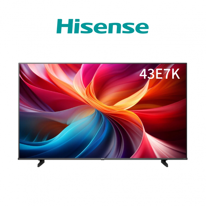 Hisense 海信│43E7K│4KQLED聯網智慧顯示器