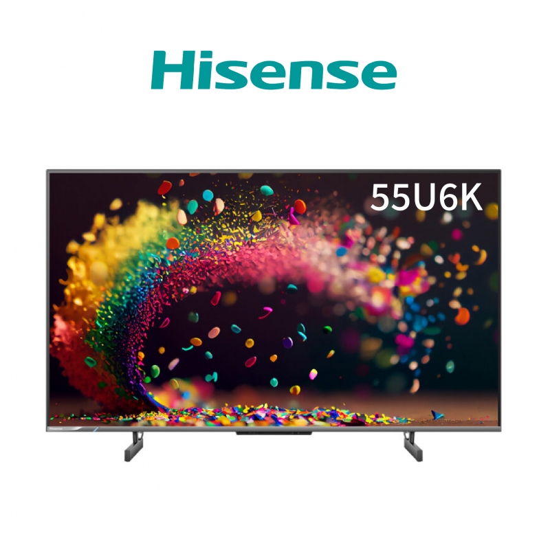 Hisense 海信│50U6K│4KQLED聯網智慧顯示器