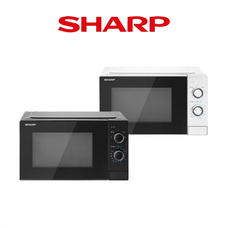 SHARP夏普｜R-TT25PS｜機械轉盤微波爐25公升