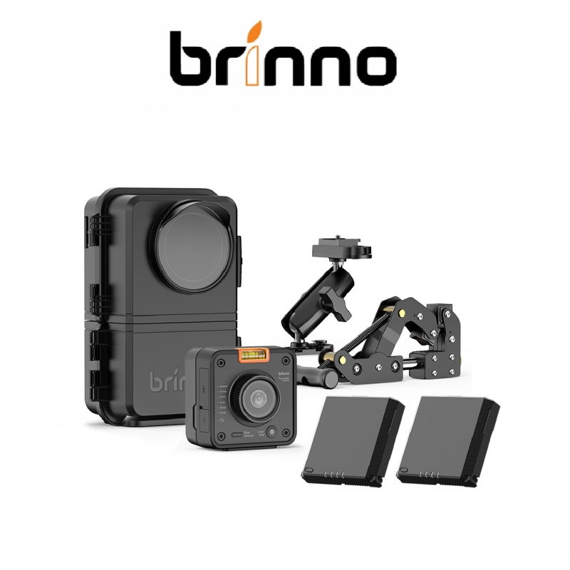 brinno BCC5000 Wi-Fi & 4K 建築工程縮時相機套組