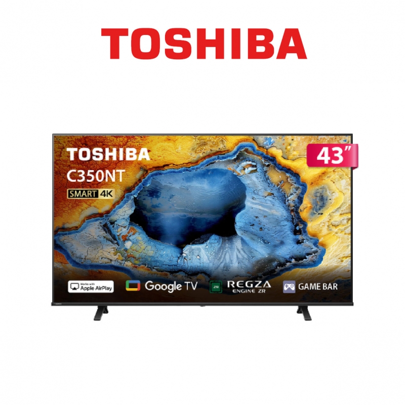 TOSHIBA 東芝 43C350NT 43吋 4K液晶螢幕顯示器