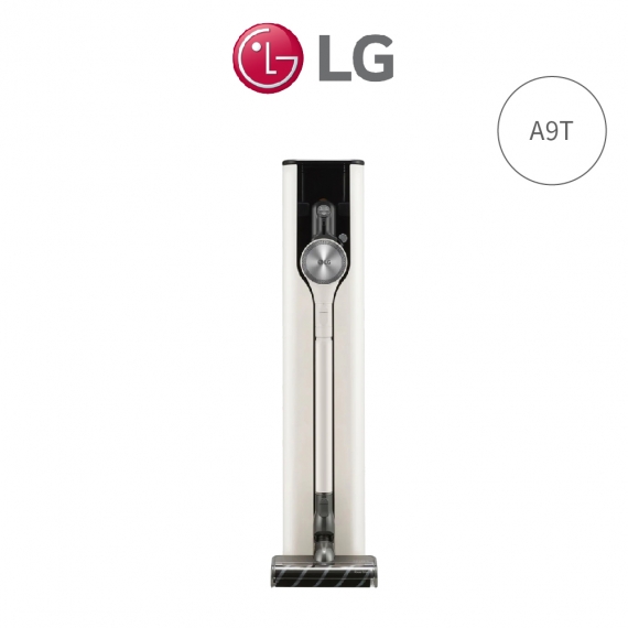 LG CordZeroThinQ A9T-ULTRA All-in-One濕拖無線吸塵器 - 雪霧白