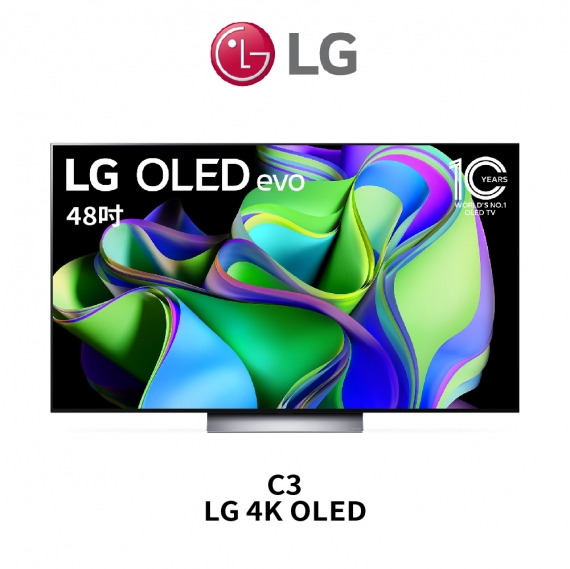 LG OLED48C3PSA  4K OLED evo AI物聯網電視