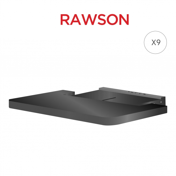RAWSON│X9│大尺寸雷射電視專用 智能智慧電動伸縮平台│黑