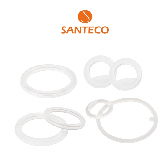 Santeco｜矽膠配件｜三入