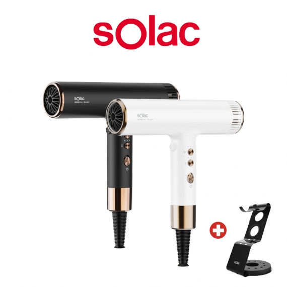 sOlac SD-1000 PRO 國際電壓高速負離子吹風機+專用架