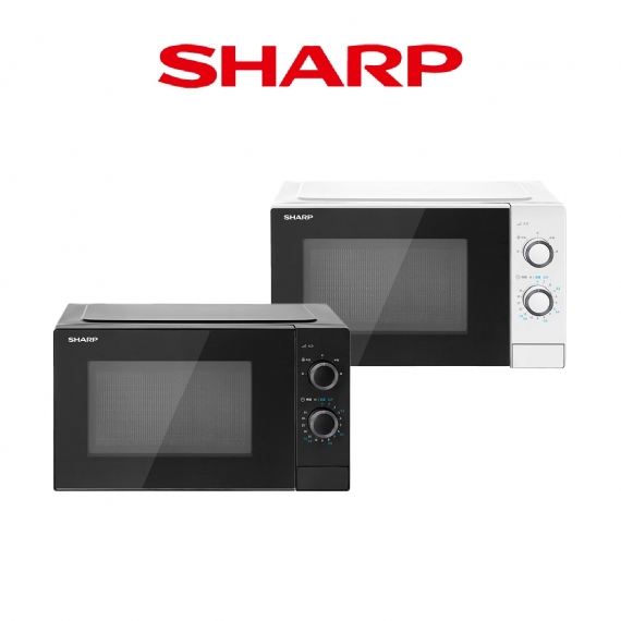 SHARP夏普｜R-TT25PS｜機械轉盤微波爐25公升