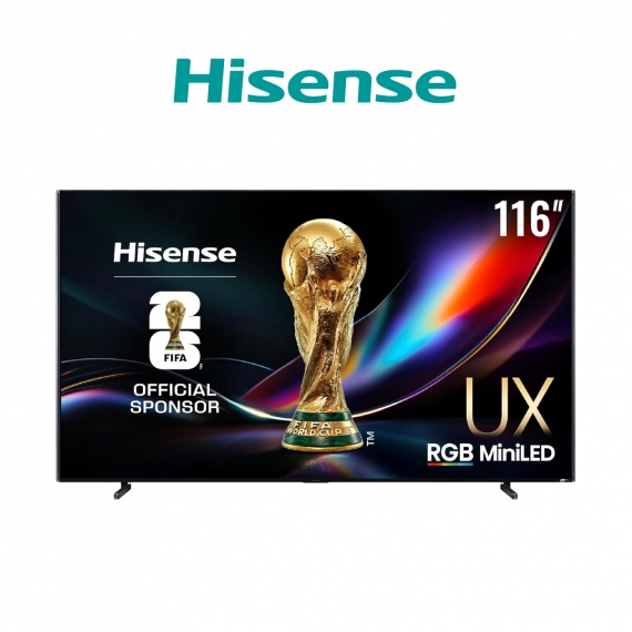 Hisense 海信 116吋 MiniLED電視