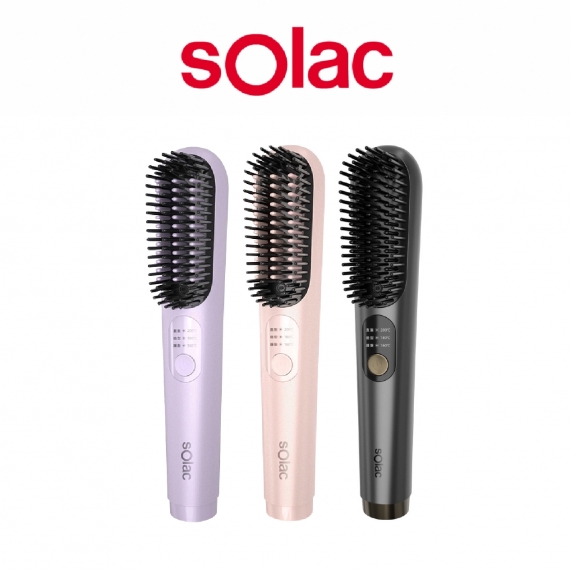 sOlac SGT-218 負離子無線直髮梳